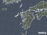 2022年02月27日の九州地方の雨雲レーダー