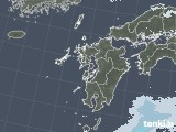 2022年03月02日の九州地方の雨雲レーダー