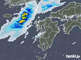 2022年03月13日の九州地方の雨雲レーダー