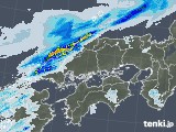 2022年06月24日の中国地方の雨雲レーダー