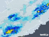 2022年06月25日の徳島県の雨雲レーダー