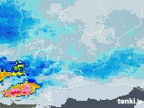 2022年07月03日の愛知県の雨雲レーダー