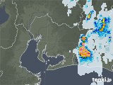 2022年07月07日の愛知県の雨雲レーダー