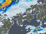 2022年07月18日の四国地方の雨雲レーダー