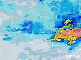 2022年07月19日の愛知県の雨雲レーダー