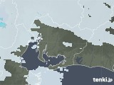 2022年07月21日の愛知県の雨雲レーダー