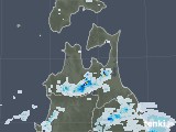 2022年07月21日の青森県の雨雲レーダー