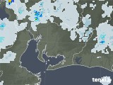 2022年07月27日の愛知県の雨雲レーダー