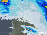 2022年08月01日の青森県の雨雲レーダー