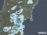 2022年08月08日の宮城県の雨雲レーダー