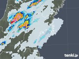 2022年08月13日の宮城県の雨雲レーダー
