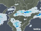 2022年08月16日の奈良県の雨雲レーダー