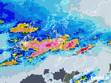 雨雲レーダー(2022年08月17日)