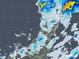 雨雲レーダー(2022年08月18日)