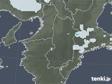 2022年08月23日の奈良県の雨雲レーダー