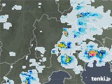 2022年08月24日の山梨県の雨雲レーダー