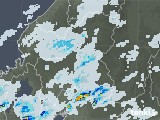 2022年08月25日の岐阜県の雨雲レーダー