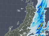 2022年08月28日の東北地方の雨雲レーダー