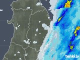 2022年08月28日の岩手県の雨雲レーダー