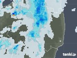 2022年09月08日の福島県の雨雲レーダー