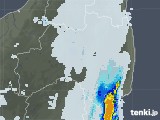 2022年09月19日の福島県の雨雲レーダー