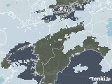 2022年10月09日の愛媛県の雨雲レーダー
