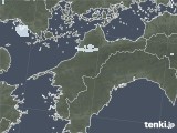 2022年10月10日の愛媛県の雨雲レーダー