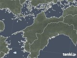 2022年10月16日の愛媛県の雨雲レーダー