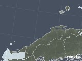 2022年12月04日の島根県の雨雲レーダー