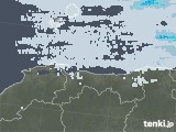 2022年12月07日の鳥取県の雨雲レーダー