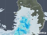 雨雲レーダー(2022年12月23日)