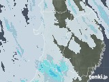 雨雲レーダー(2022年12月24日)