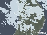 2023年01月16日の秋田県の雨雲レーダー