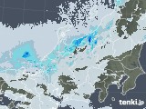 2023年01月24日の北陸地方の雨雲レーダー