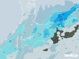 雨雲レーダー(2023年01月24日)