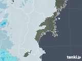 2023年01月30日の宮城県の雨雲レーダー