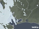 2023年02月14日の愛知県の雨雲レーダー