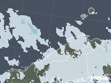 2023年02月14日の島根県の雨雲レーダー