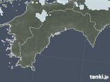2023年02月14日の高知県の雨雲レーダー