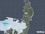 2023年02月18日の東北地方の雨雲レーダー
