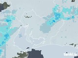 2023年02月19日の愛知県の雨雲レーダー