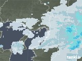 2023年02月19日の大阪府の雨雲レーダー