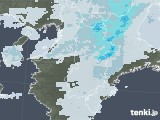 2023年02月19日の奈良県の雨雲レーダー