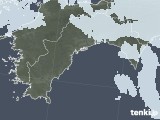 2023年02月21日の高知県の雨雲レーダー