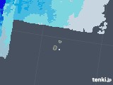 2023年06月01日の沖縄県(南大東島)の雨雲レーダー