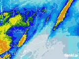 2023年06月02日の茨城県の雨雲レーダー