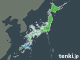 雨雲レーダー(2023年06月21日)