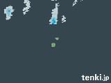 2023年06月24日の沖縄県(南大東島)の雨雲レーダー