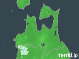 2023年06月28日の青森県の雨雲レーダー