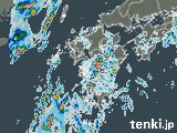 雨雲レーダー(2023年07月24日)